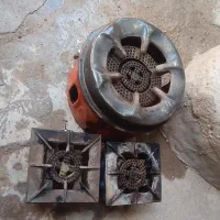 شعله اجاق گاز بزرگ و کوچک