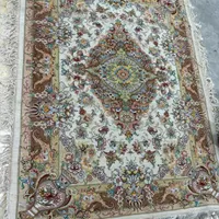 جفت قالیچه خطیبی گلدانی