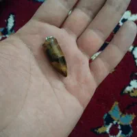 آویز گردنی سنگ چشم ببر آفریقایی