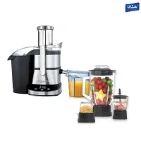 آبمیوه گیری 4 کاره دیجیتال و لمسی دلمونتی