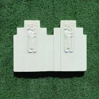 قالب سنگ پلیمری موزاییک و جدول نشکنو لاستیکی|ابزارآلات|کرج, شهرک احمدیه|دیوار