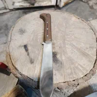 چاقو دست ساز قصابی طبیعت گردی|کلکسیون اشیاء عتیقه|سیرجان, |دیوار