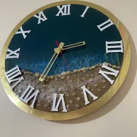 ساعتدیواریرزینیچوبی|ساعت دیواری و تزئینی|شهریار, شهرک وائین|دیوار