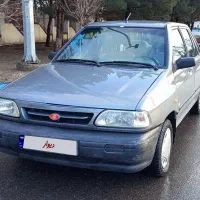 پرایدمدل۹۰ماشین درحدصفرخشک کم کارکردفوق بدون رنگ