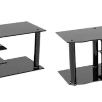 فروش میز تلویزیون شیشه ای و تلویزیون زیرقیمت|تلویزیون و پروژکتور|لنگرود, |دیوار