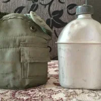 قمقمه قدیمی زمان جنگ هم‌کلکسیونی هم قابل استفاده|کلکسیون اشیاء عتیقه|شیراز, منطقه هوایی شهید دوران|دیوار