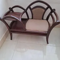 میز تلفن چوبی سالم نو