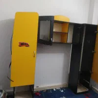 کمد لباس و میز کامپیوتر فروشی|جاکفشی، کمد، دراور|تایباد, |دیوار