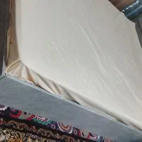 تخت خواب دونفره همراه با تشک
