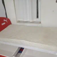 تخت همراه با تشک|تخت و سرویس خواب|بیجار, |دیوار