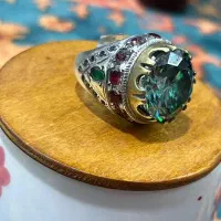 انگشتر موزونایت الماس کلکسیونی