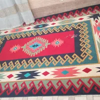 گلیم فرش برا خونه باغ یا حیاط|گلیم، جاجیم، گبه|خرمدره, |دیوار