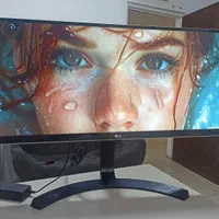 مانیتور استوک ۳۴ اینچ ال جی  4k پنل ips|قطعات و لوازم جانبی رایانه|شیراز, عفیف‌آباد|دیوار