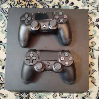 ps 4 اسلیم یک پانصد گیگ دو دسته در حد نو فول بازی