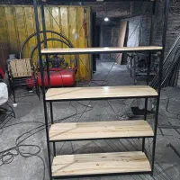 رگال وقفسه|کتابخانه، شلف، قفسه‌های دیواری|مراغه, |دیوار