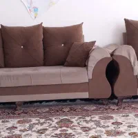 فروش مبل دسته دوم 7نفره|مبلمان خانگی و میز عسلی|پارسآباد, |دیوار
