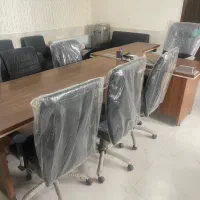 میز مهندسی و میز کنفرانس به همراه شش تا صندلی|مبلمان اداری|سیرجان, |دیوار