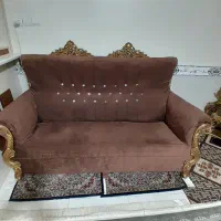 مبل راحتی ۷نفره سالم بدون پارگی یا شکستگی|مبلمان خانگی و میز عسلی|بروجرد, |دیوار