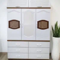 فروش کمدبزرگ سه تیکه شش کشو و سه درب