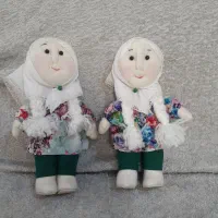 عروسک مادر بزرگ یا ننه سرما 2عدد نو