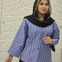 پیراهن باکسی راه راه|لباس|کهک, |دیوار