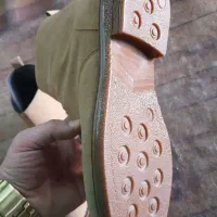 نیم بوت چرم مصنوعی سایز ۴۲-41 نسکافه ای|کیف، کفش، کمربند|درگز, |دیوار