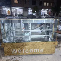 یخچال مکعبی طلایی تمام استیل فوم تزریق