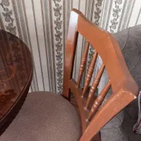 دوعدد صندلی در حد نو چوب