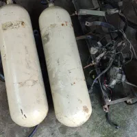 کپسول سی ان جی پراید با لوازم نصب|قطعات یدکی و لوازم جانبی|چوبر, |دیوار