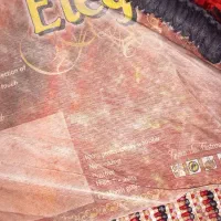 چهارعدد فرش ترک باکیفیت  ماکارانی رنگ قرمز مشکی