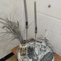سینی دکوراتیو آینه ای با وسایل کامل