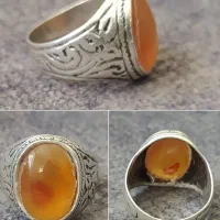 انگشتر نقره عقیق یمنی