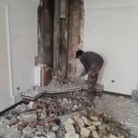 گچ کاری ،گچ وخاک و سفیدکاری|خدمات پیشه و مهارت|رشت, رودباری|دیوار