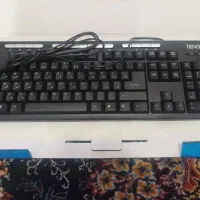 کیبورد کاملا نو و پلمپ مدل bk-4891|قطعات و لوازم جانبی رایانه|تهران, شهید اسدی|دیوار