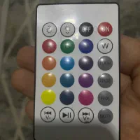 لامپ چند رنگ اسپیکر دار|لامپ و چراغ|هشتگرد, هشتگرد قدیم|دیوار