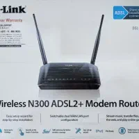 مودم D-link مدل +Wireless N300 ADSL2|مودم و تجهیزات شبکه|شیراز, آزادگان|دیوار