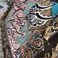 تابلو فرش و ان یکاد...کاملا سالم|تابلو فرش|رشت, حمیدیان|دیوار