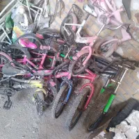 ۷عدد دوچرخه بزرک کوچیک ۳عدد پلاستکی|دوچرخه، اسکیت، اسکوتر|رباط‌کریم, الارد|دیوار