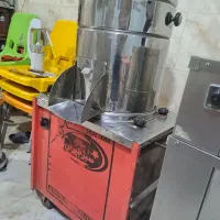 سبزی خردکن سطلی صنعتی ۱۰ کیلویی موتور سنگین استیل
