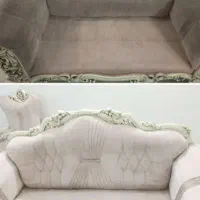 مبل شویی vip دوقلوها سه سوته در منزل بدون آب ریزی