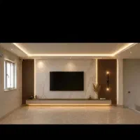 بازسازی.کناف.تی وی وال.نورپردازی