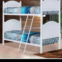 تخت دو طبقه وکیوم حفاظ نردبان فلزی شرکتی