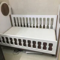 تخت کودک وکیوم مدل کفشدوزک با کیفیت عالی +تشک|تخت و صندلی بچه|جهرم, |دیوار