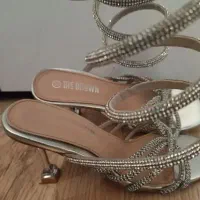 کفش مجلسی نگین دار