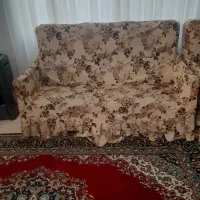 مبل ۷ نفره با روکش|مبلمان خانگی و میز عسلی|لشت نشا, |دیوار