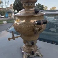 سماور گازی برنجی|کلکسیون اشیاء عتیقه|بجنورد, |دیوار