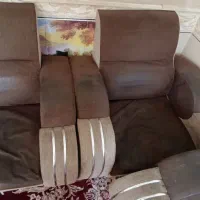 مبل 7نفره|مبلمان خانگی و میز عسلی|خرم بید, |دیوار