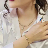 سرویس تراش زنجیری تمام نقره عین طلا مدل اشکی|بدلیجات|تبریز, |دیوار