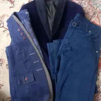 ست کت ،شلوار وجلیقه پسرانه|کفش و لباس بچه|سمنان, |دیوار