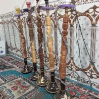 ۴تا قلیون عطیقه بزرگ